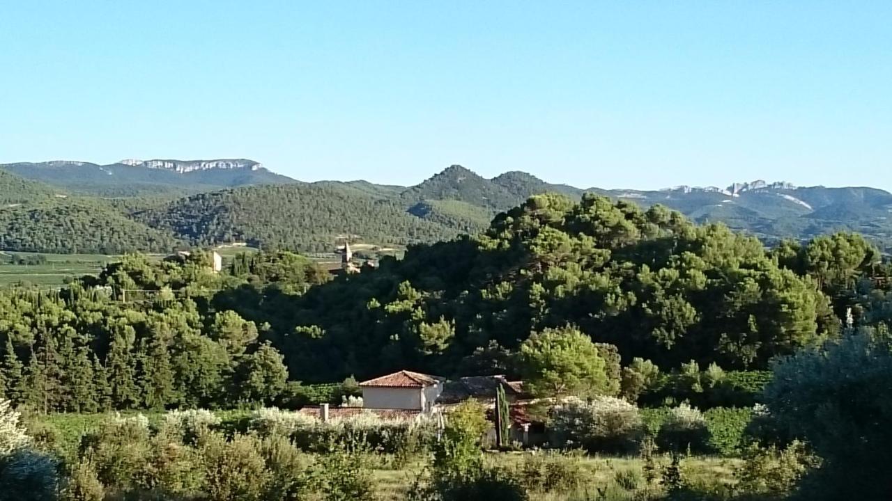 Mas Les Cigales Bed & Breakfast Roaix Bagian luar foto
